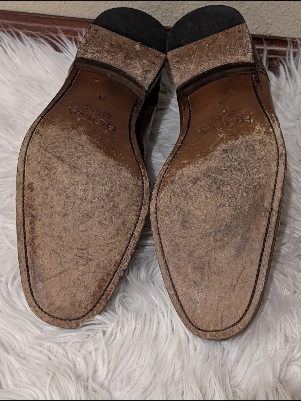 Men's Tan Leather Wingtip Derbys with Brogue Detailing Italian Artisan
